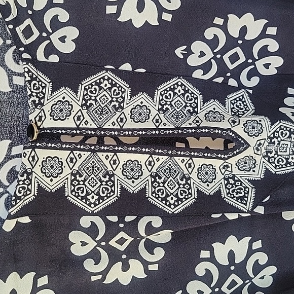 Loft Black and White Dress - Picture 2 of 11